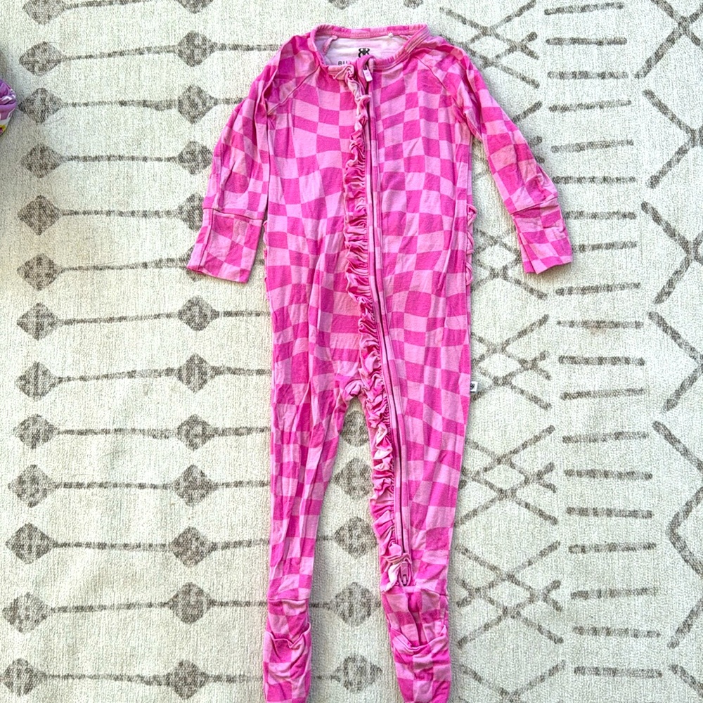 Bums & Roses - Roller at the Disco ruffle pajamas